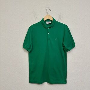Vintage 80s AUSTRALIAN BY L'ALPINA Polo Shirt Emerald Green Mens